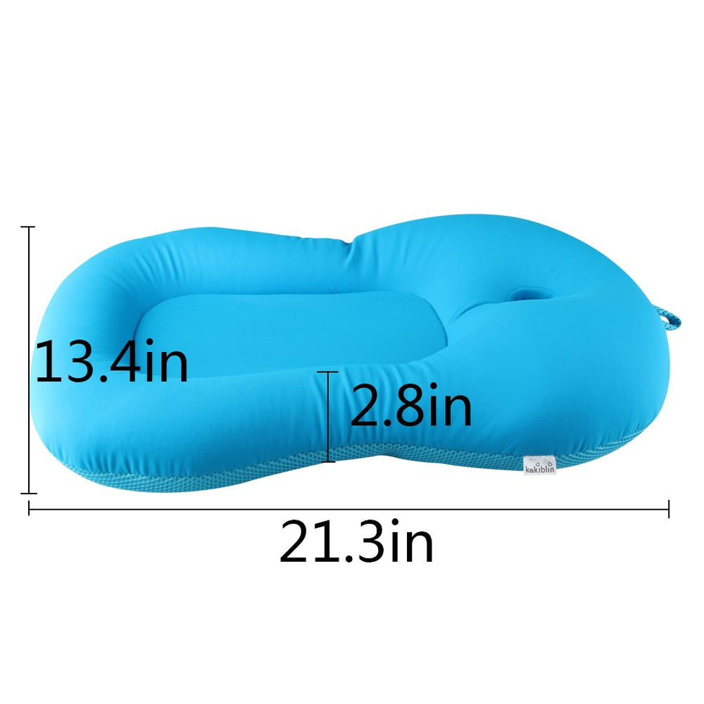 KAKIBLIN washable dry bath pad blue simplifies cleaning after baths.
