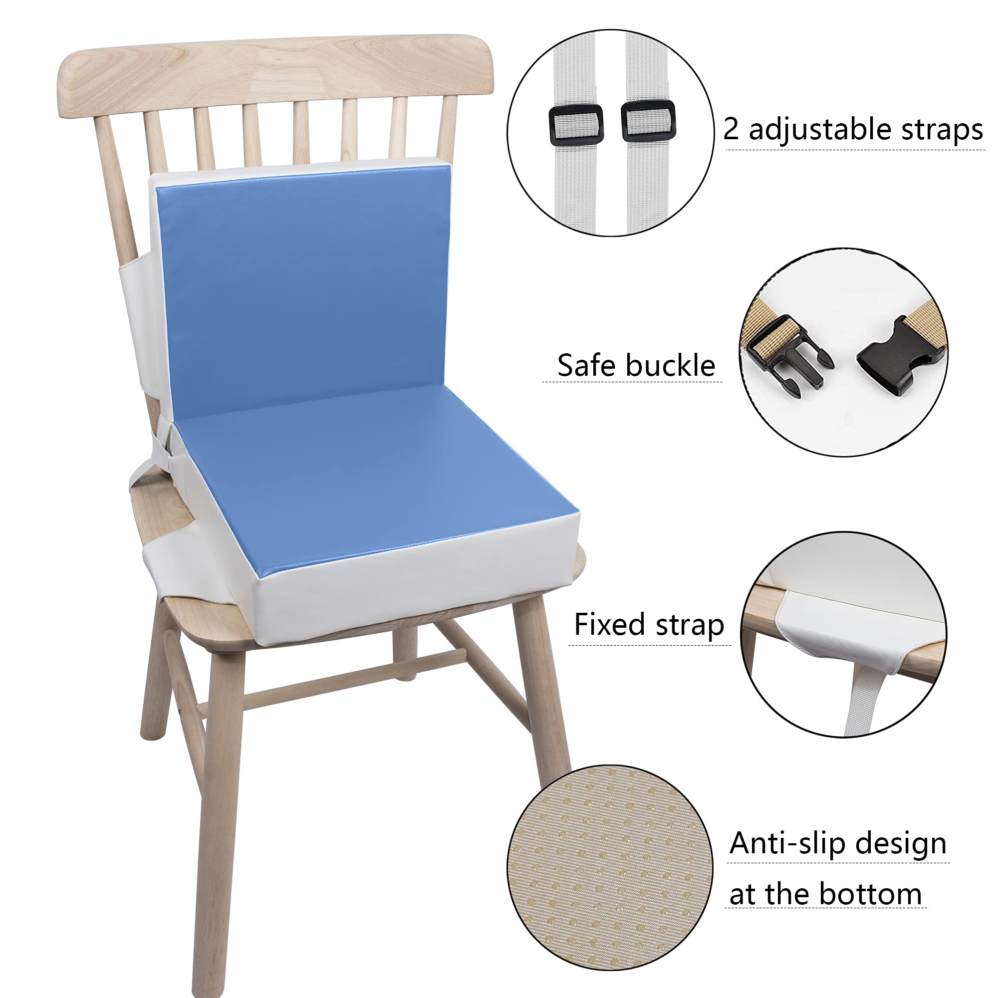 Kalawen five-setting adjustments adapt to chair heights and uses.