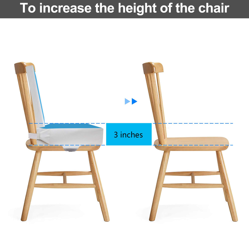 Kalawen booster seat is compact and portable for travel use.