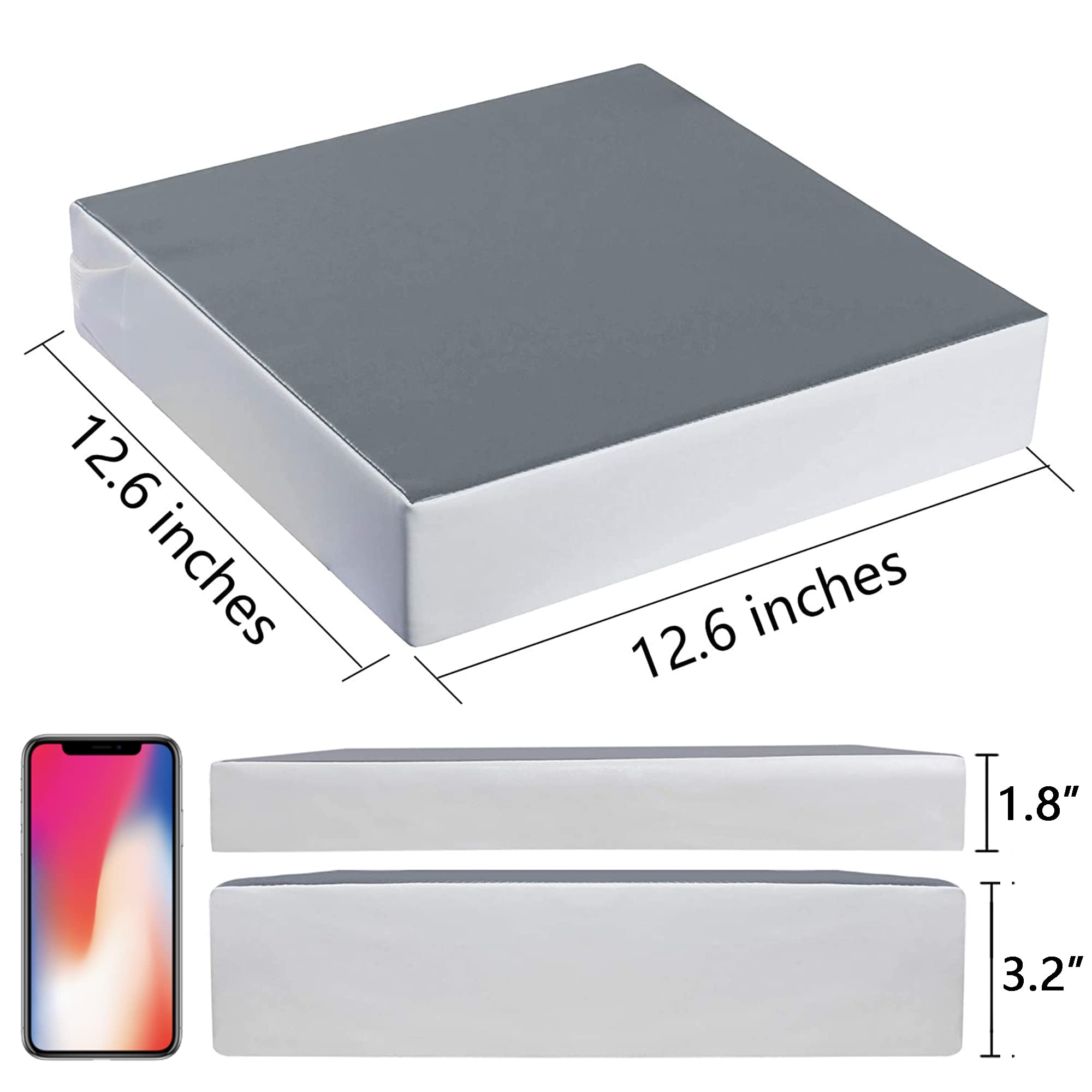Kalawen PU leather wipe-clean surface for spills and stains.