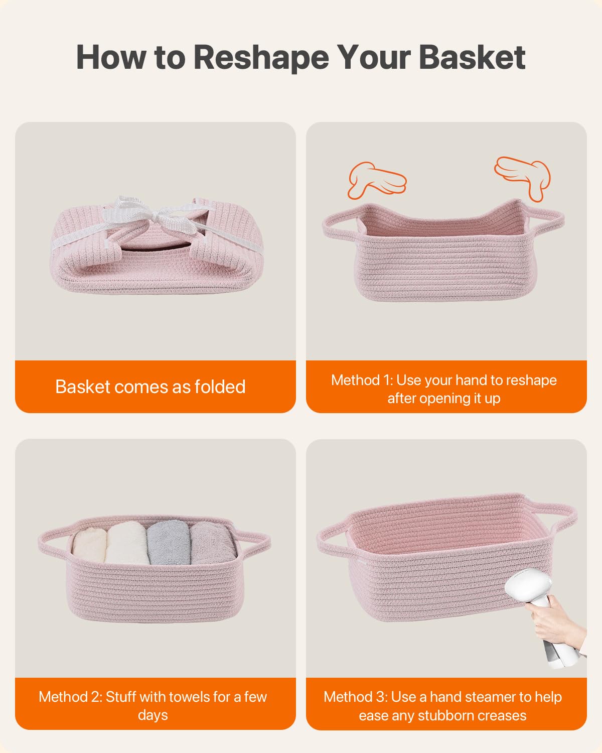 KALLAX small woven basket diaper organizer keeps nursery items within easy reach.