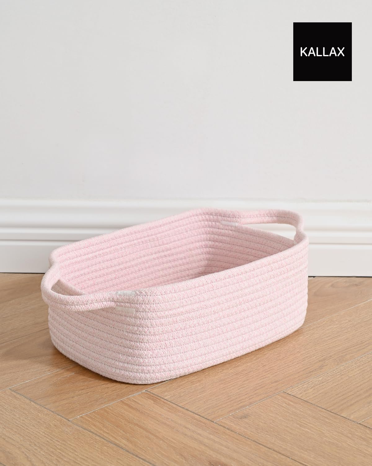 KALLAX flat-packed basket preserves shipping efficiency and reshapes easily after unpacking.