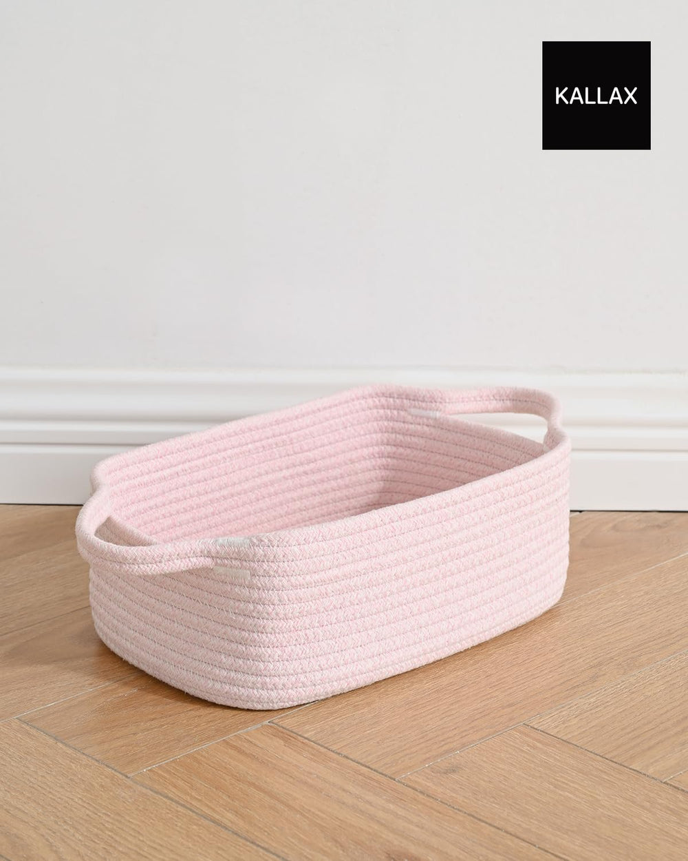 KALLAX flat-packed basket preserves shipping efficiency and reshapes easily after unpacking.