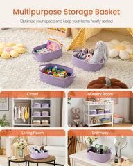 KALLAX bathroom-storage basket keeps towels and toiletries neatly accessible