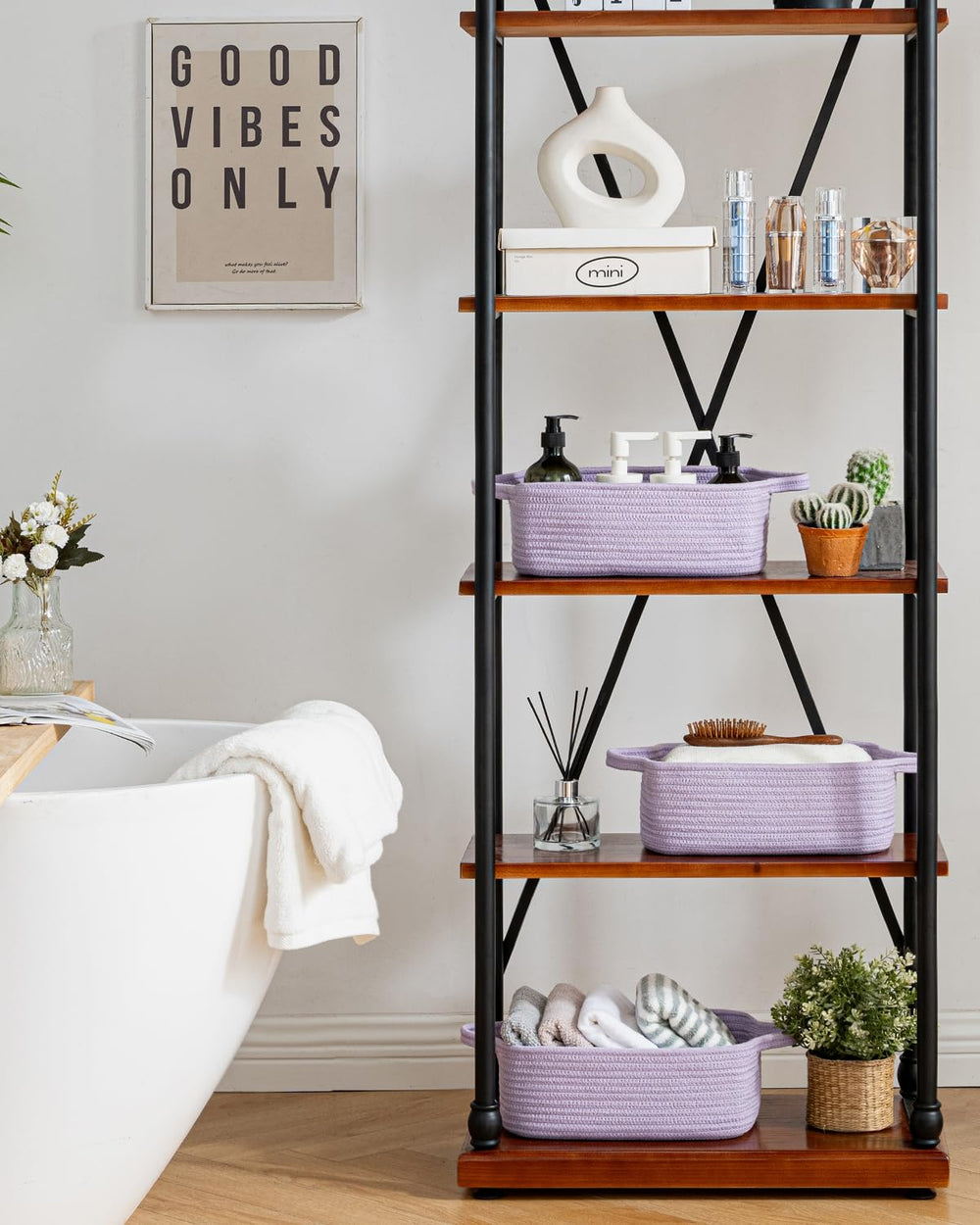 KALLAX flat-packed design reduces shipping footprint while rebounding to shape
