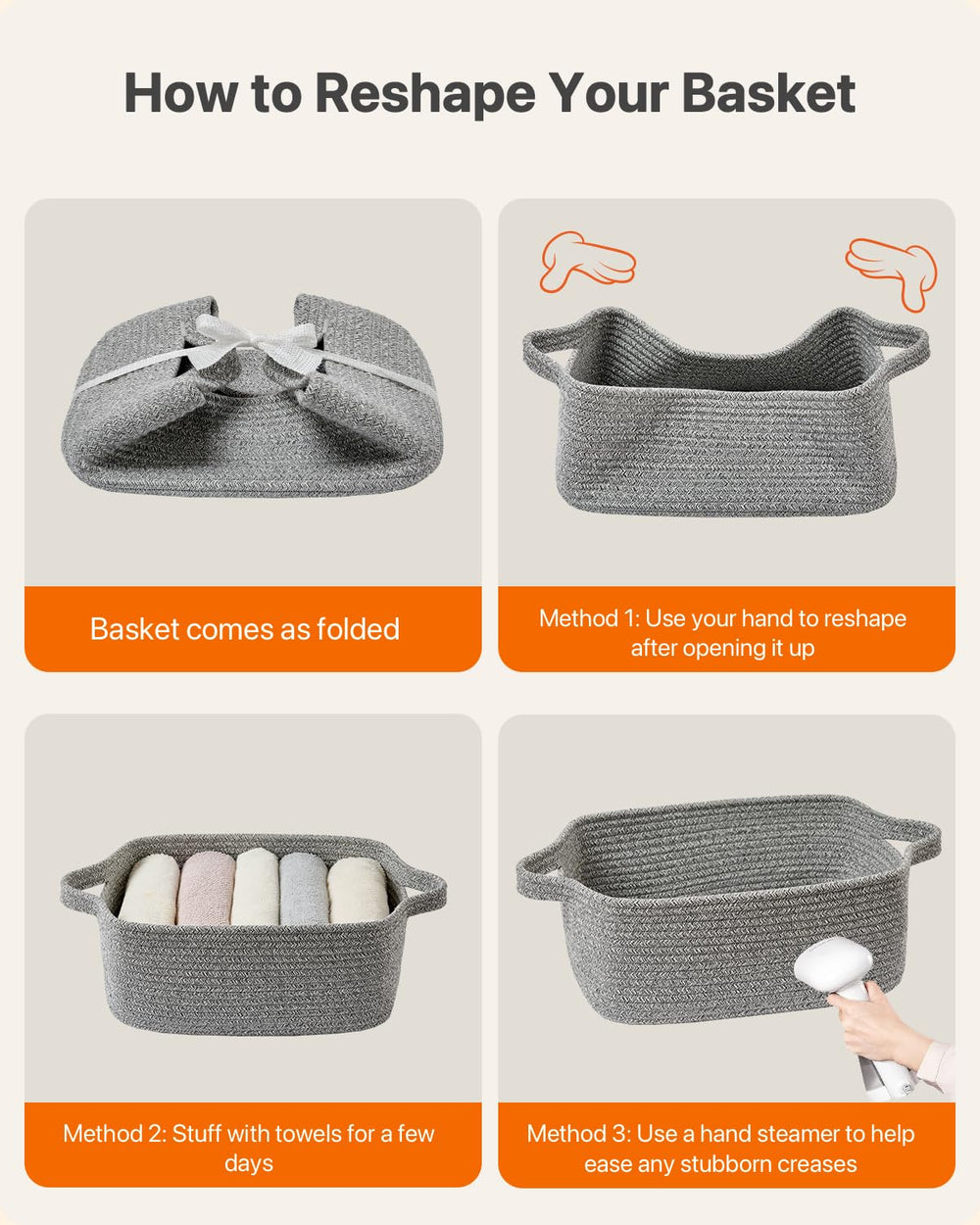 KALLAX small woven basket flat-packed shipping reduces footprint and reshapes easily.
