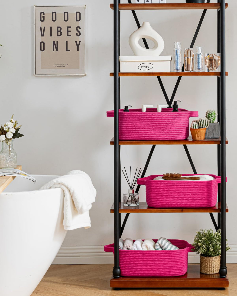 KALLAX gift-ready-empty basket makes a stylish empty gifting option