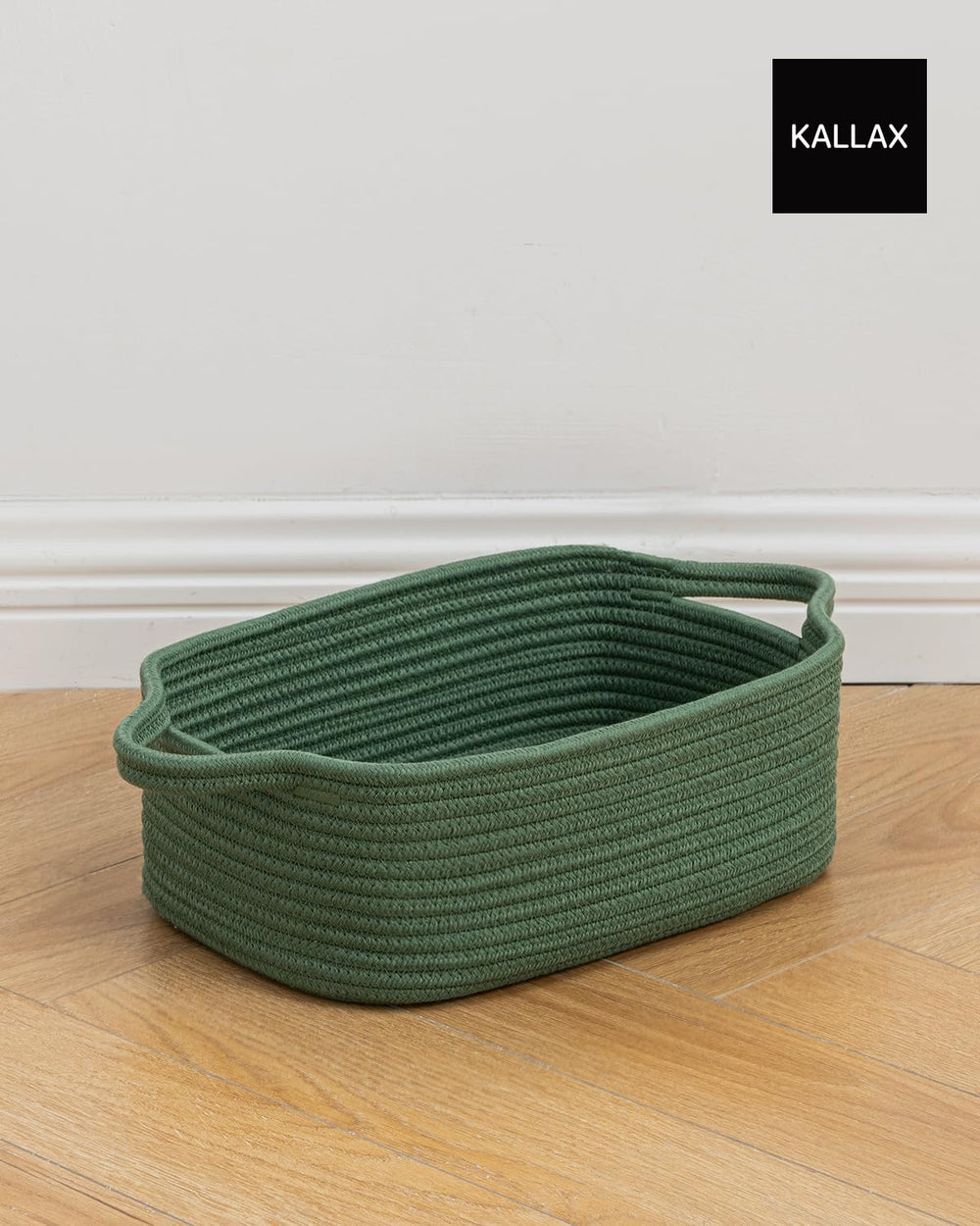KALLAX small woven basket perfect as a gift basket for holidays.