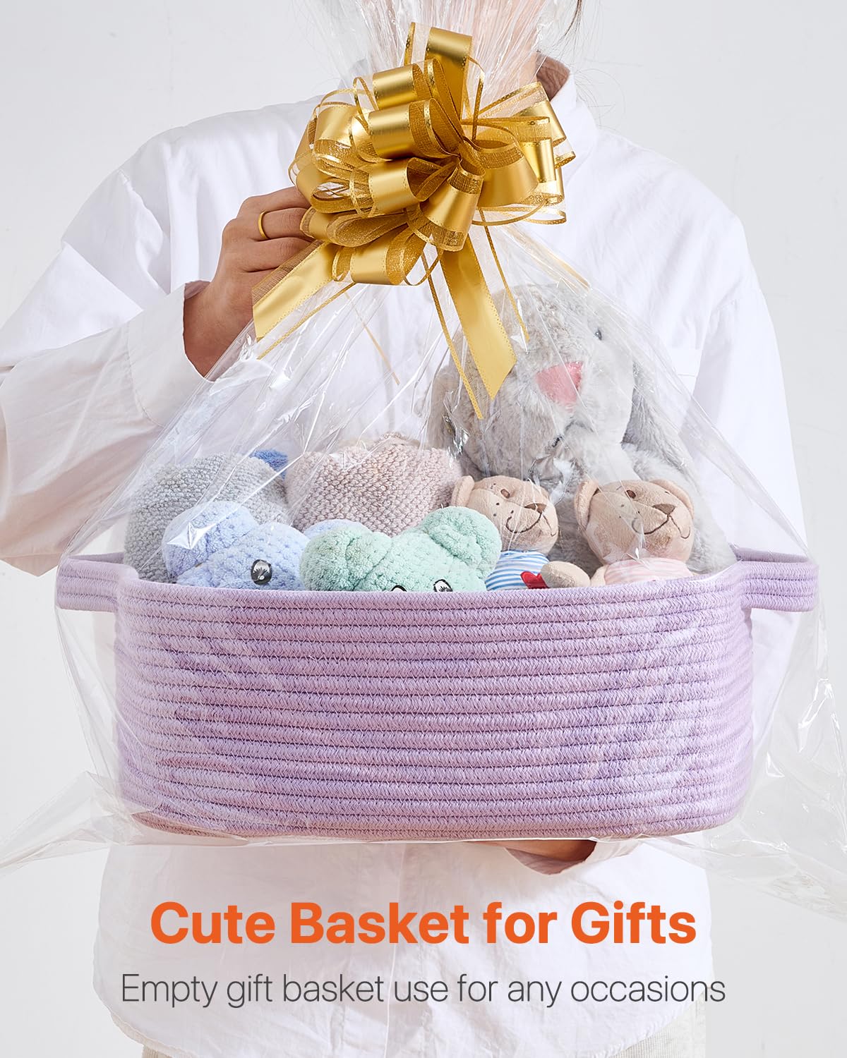 KALLAX small woven basket safe soft durable cotton rope for family homes.