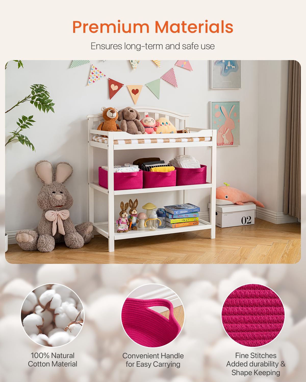 KALLAX shelf-decor basket adds woven texture and warmth to living spaces