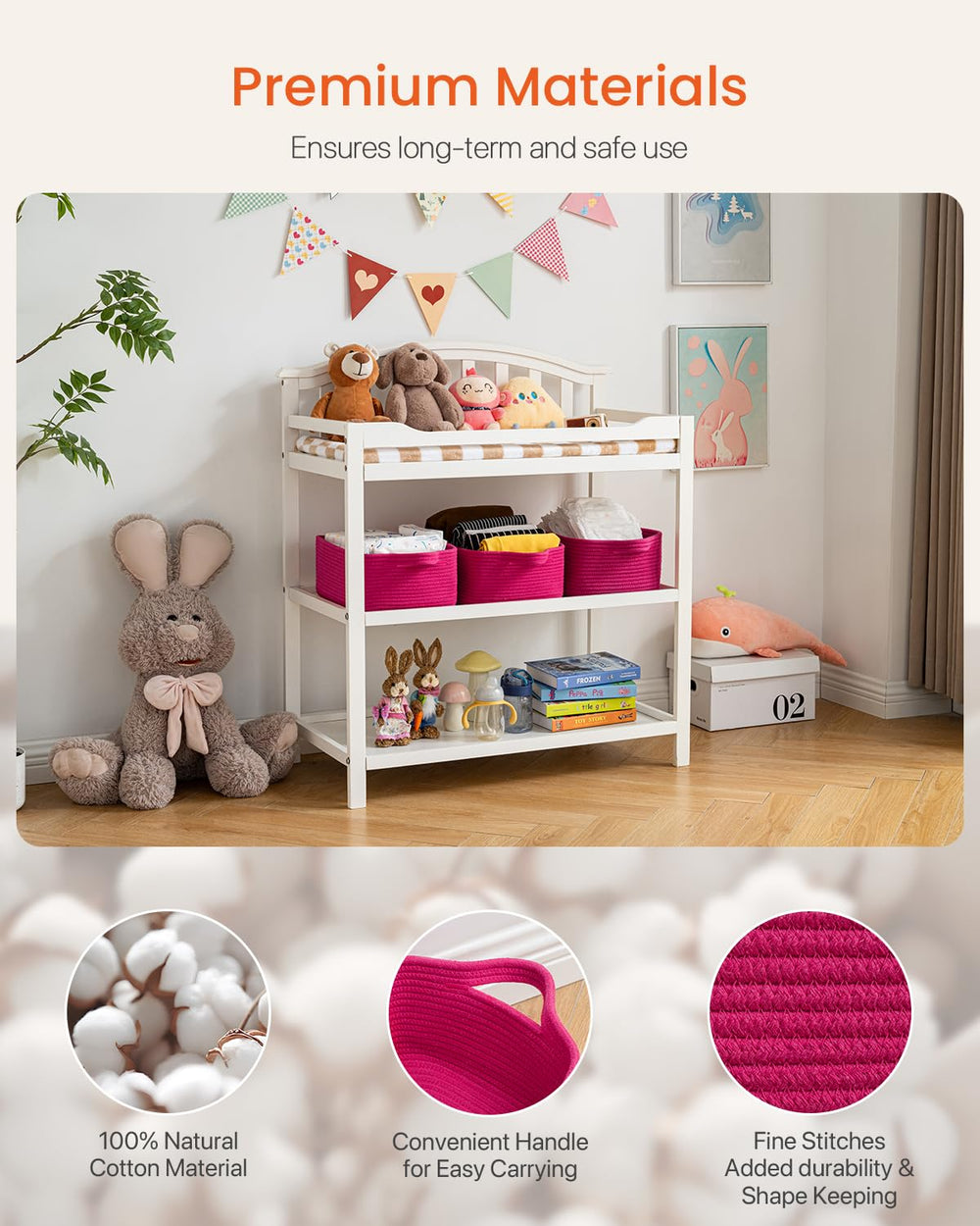 KALLAX shelf-decor basket adds woven texture and warmth to living spaces