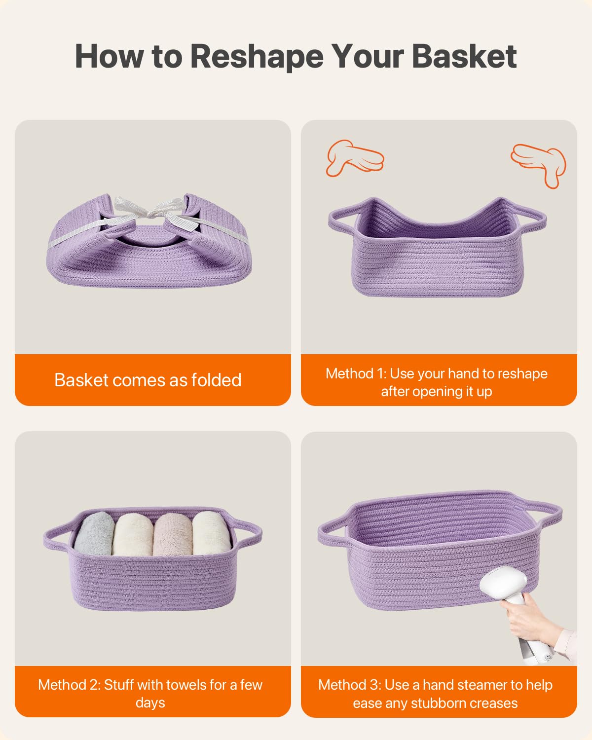 KALLAX towels-and-clothes basket supports quick, tidy laundry organization