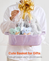 KALLAX toy-basket ideal for playrooms to corral plush and blocks