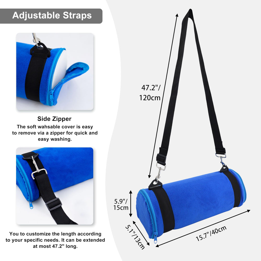 Kalnweis car seat foot rest features removable inner core for easy cleaning and care.