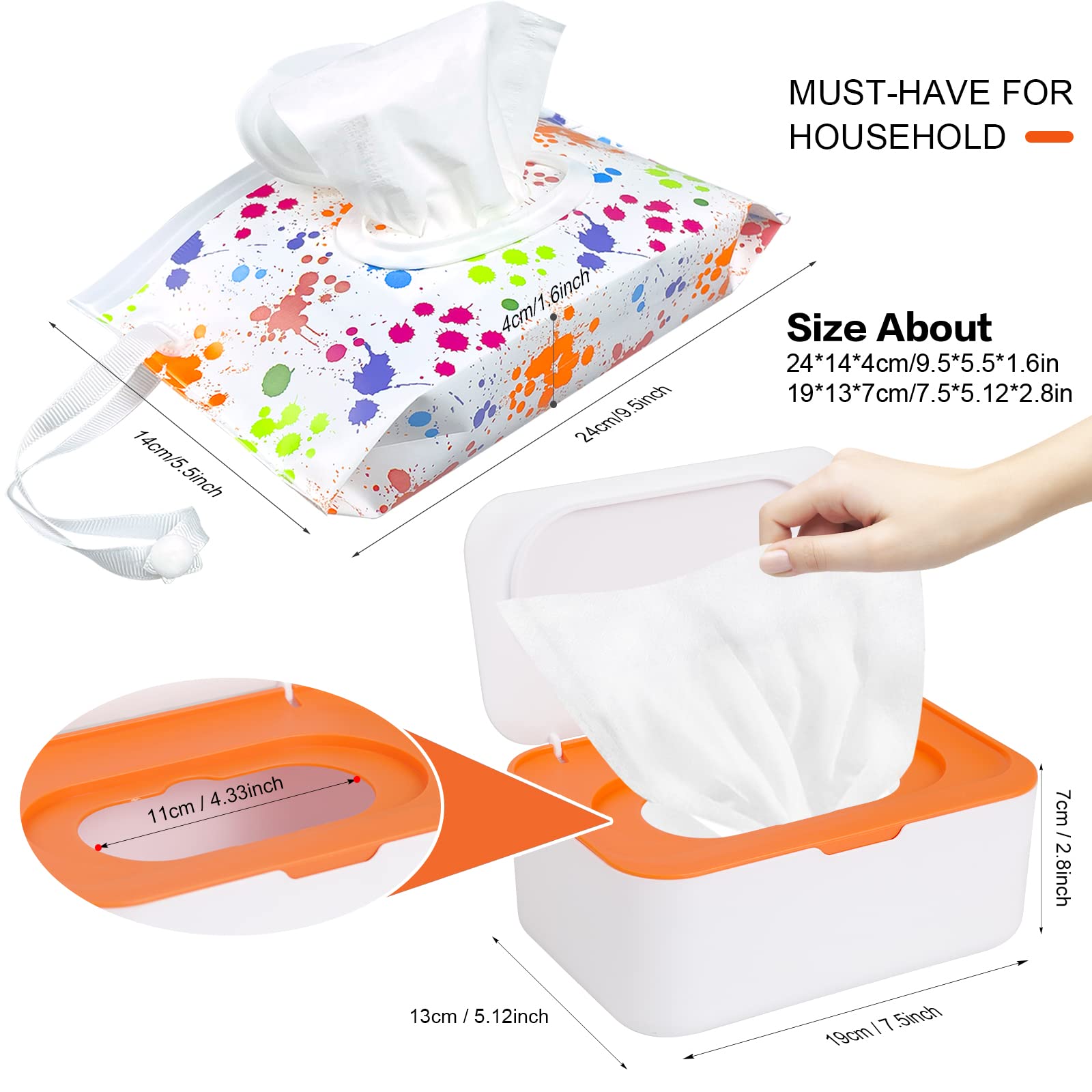 KALYLOC gray wipes dispenser blending with modern bathroom decor
