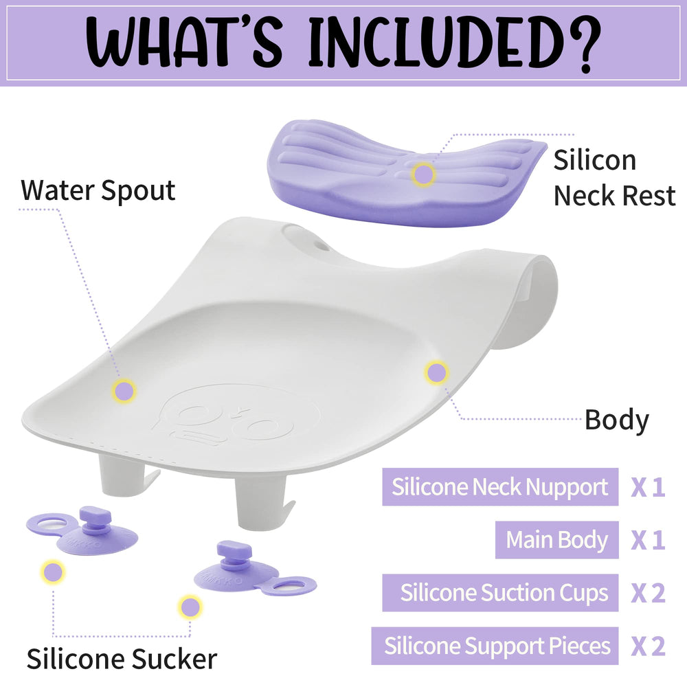 KAMKKO Toyture Shampoo Bowl neck rest detail emphasizing ergonomic comfort