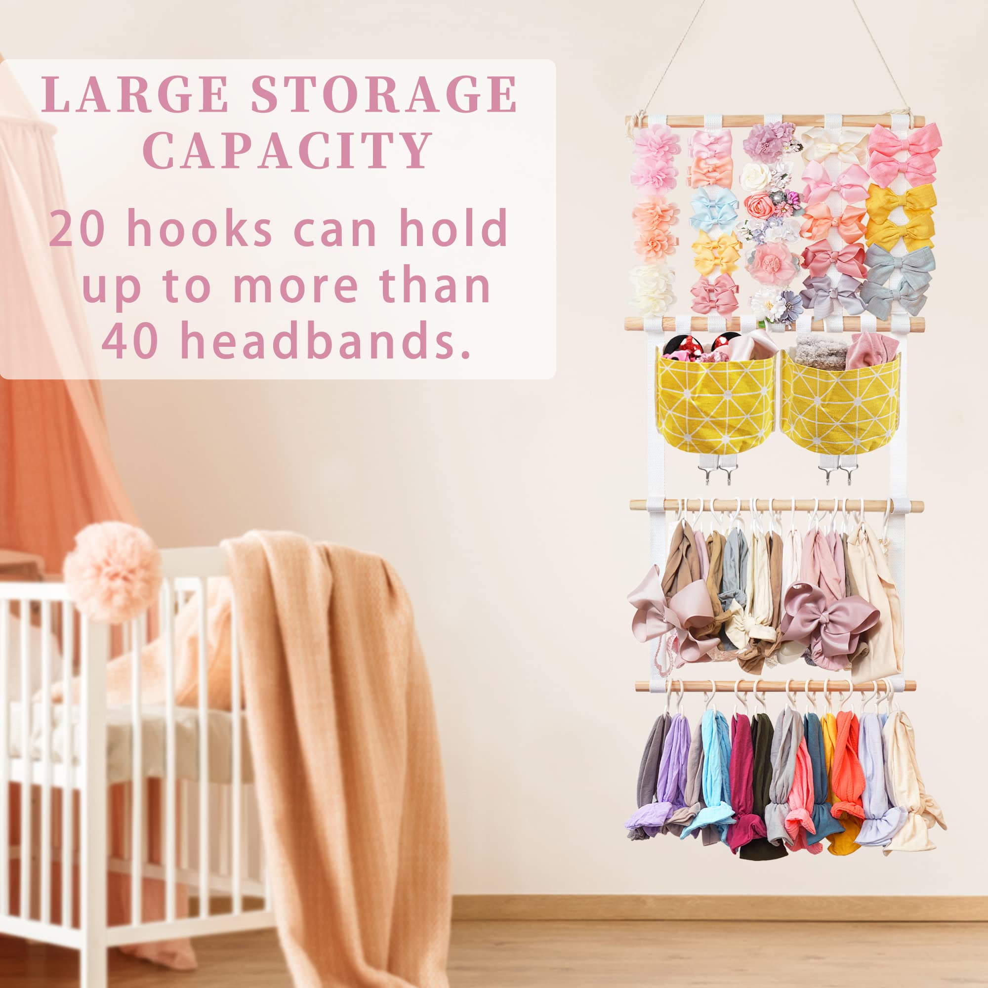 Kangaroo gift-ready organizer helps moms quickly match accessories with outfits.