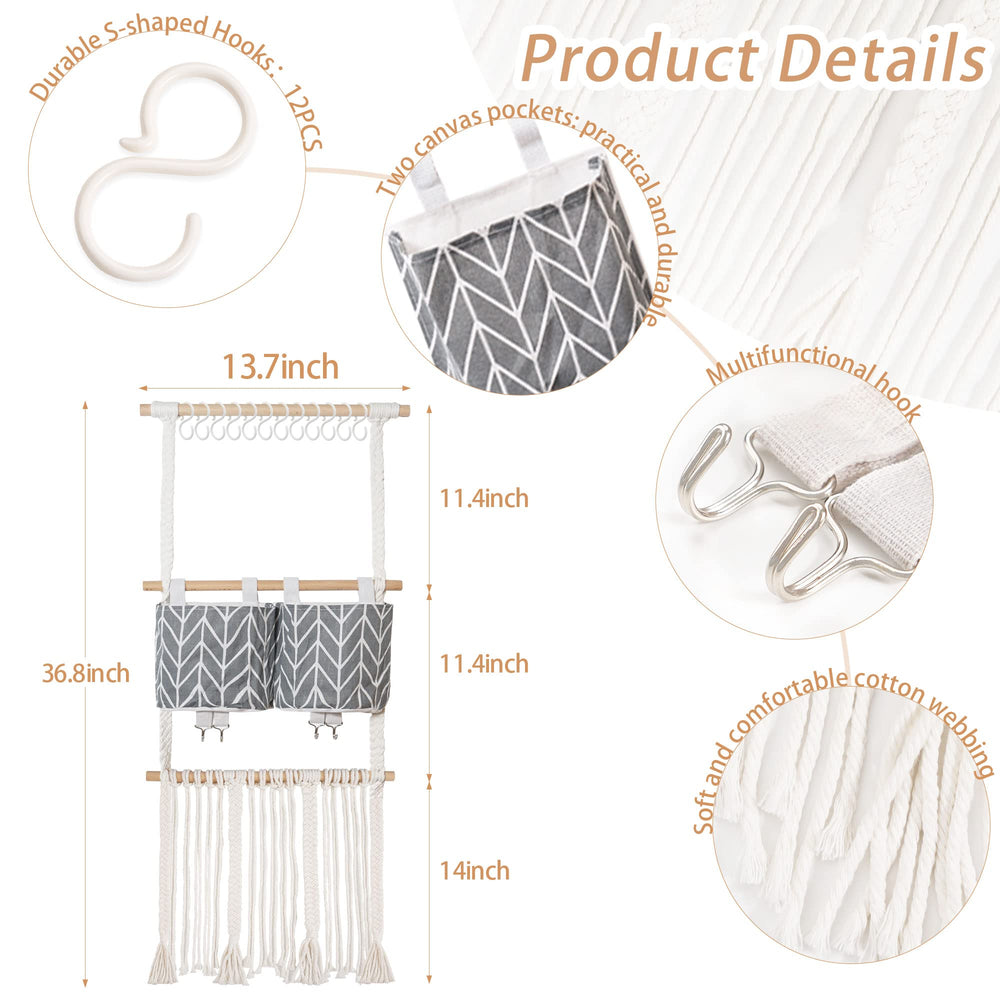 Kangaroo bow organizer pockets store small accessories for easy access.