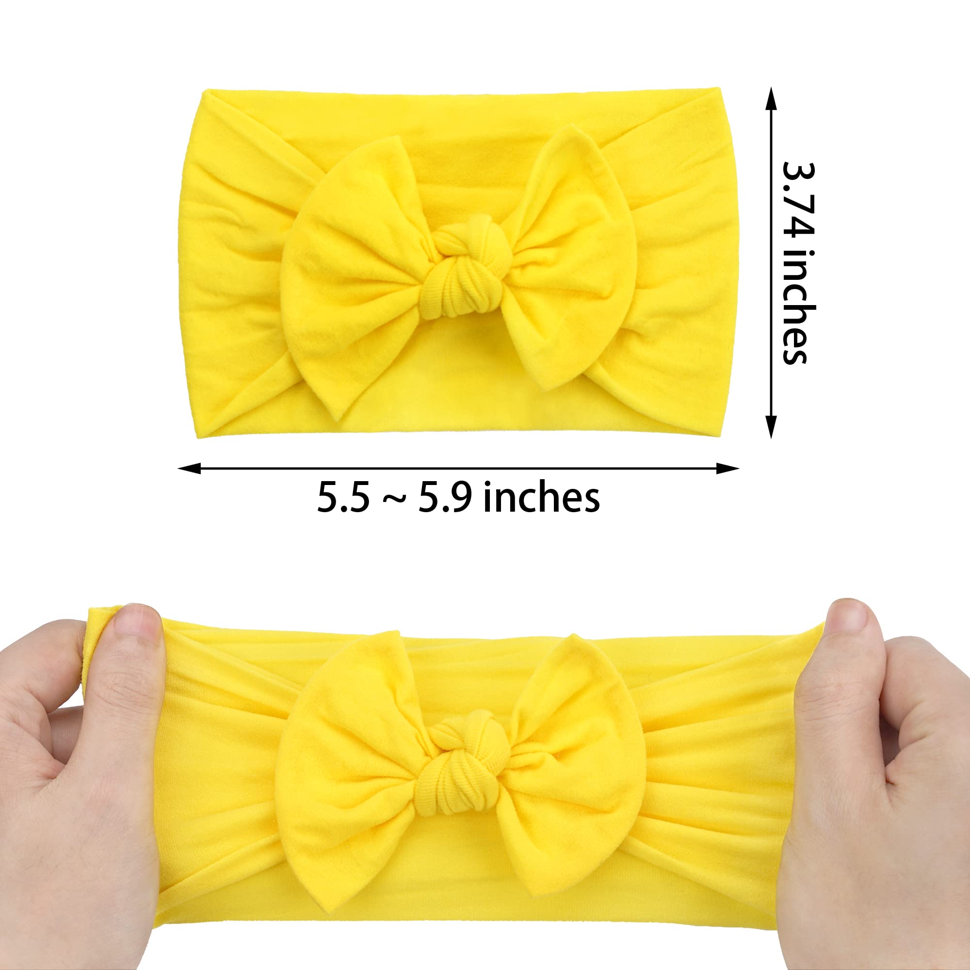 Kangaroo soft elastic headband closeup — gentle, breathable comfort for babies.