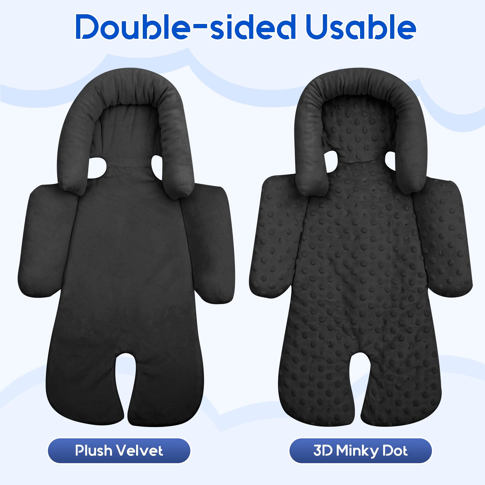 Kaseeous 3D foam cushion detail highlighting breathable padding and comfort.