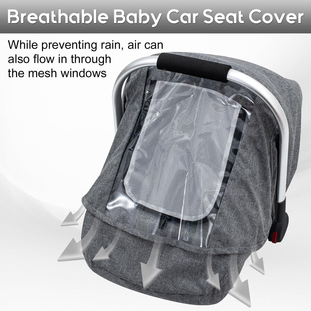 Kaseeous Baby Cover with anti-collapse bar prevents squished face and wobble