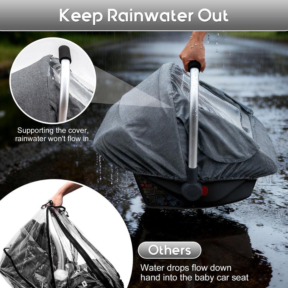 Kaseeous Universal fit covers most infant seats and strollers
