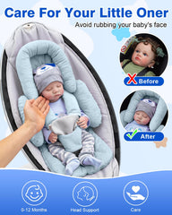 Kaseeous crotch cover shields hips for secure, friction-free rides
