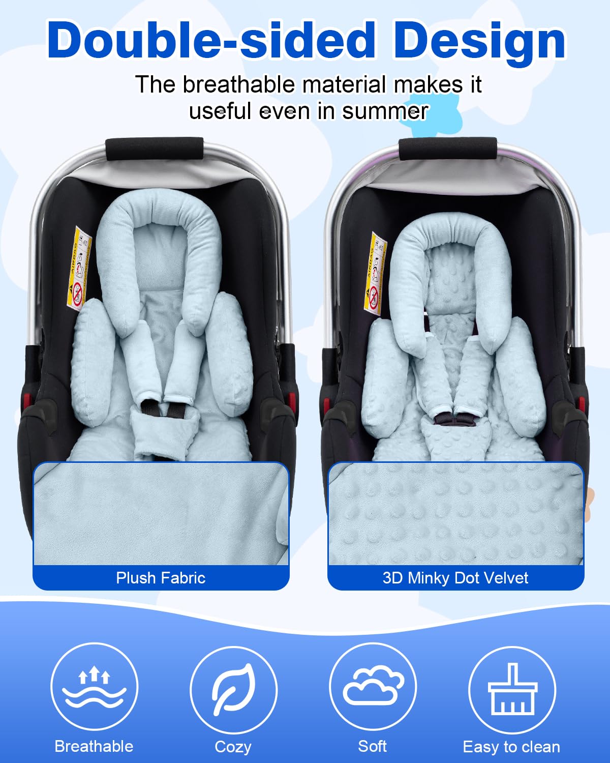 Kaseeous universal compatibility fits most infant seats and swings