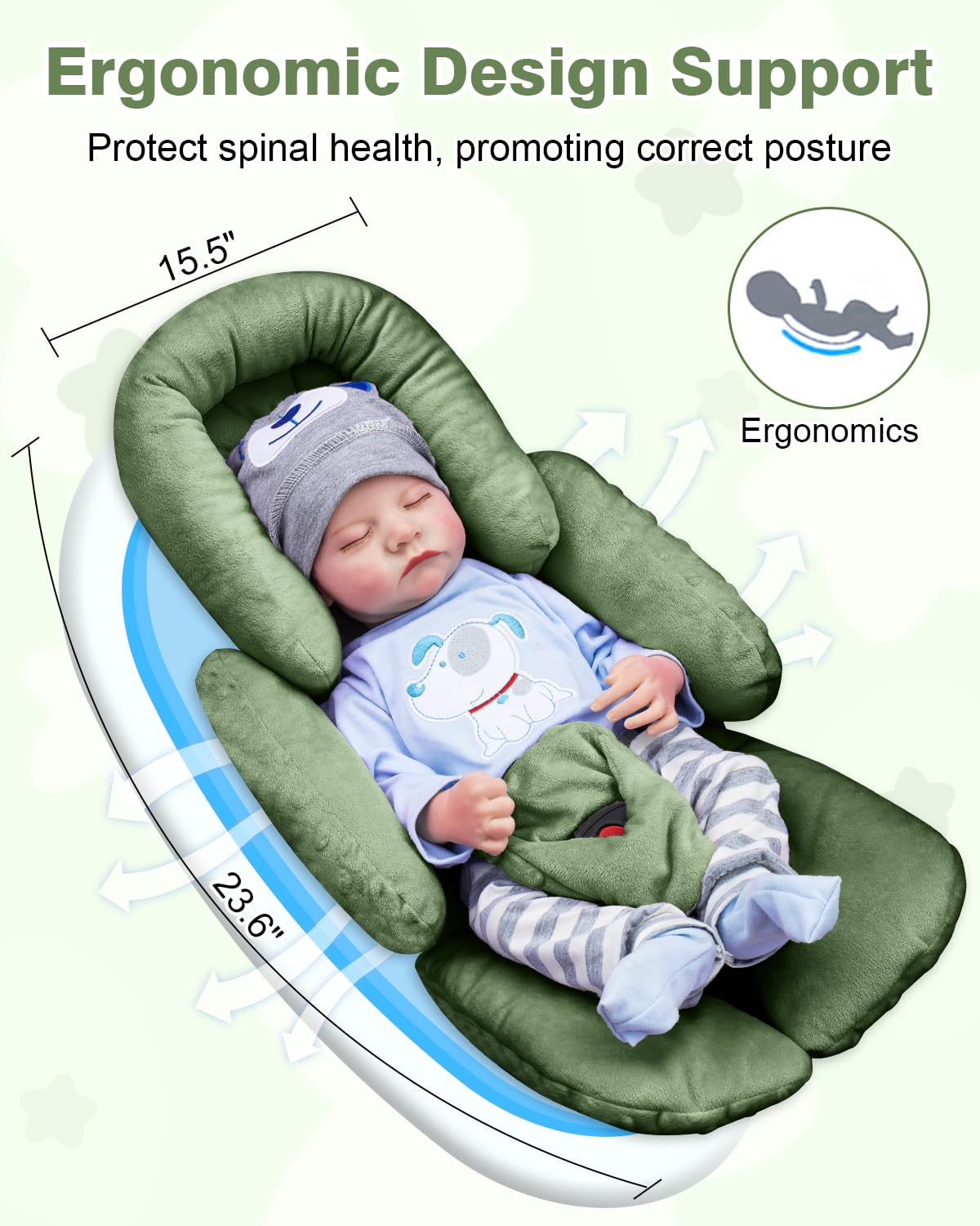 Kaseeous infant seat insertion in stroller setup supports on-the-go comfort.