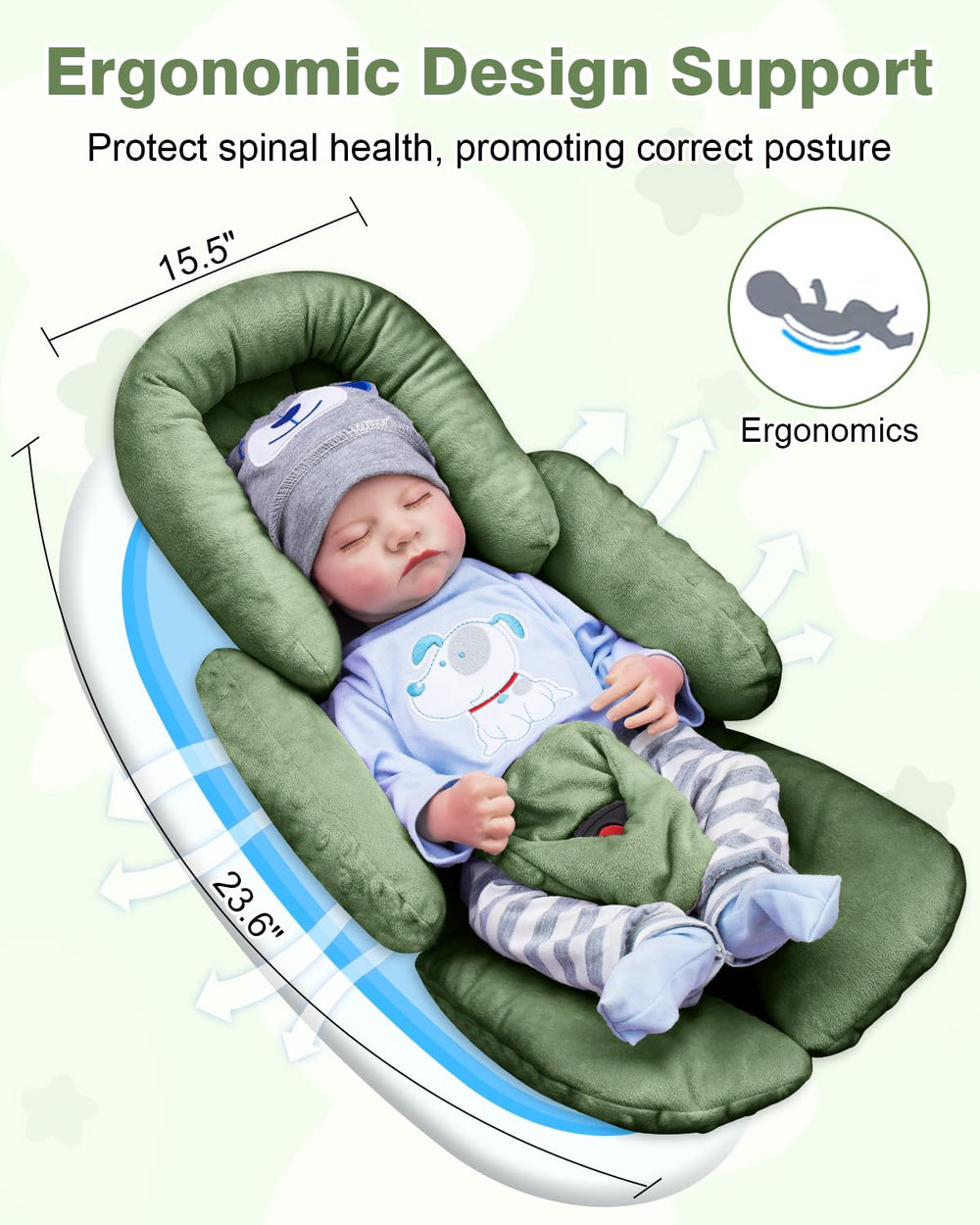 Kaseeous infant seat insertion in stroller setup supports on-the-go comfort.