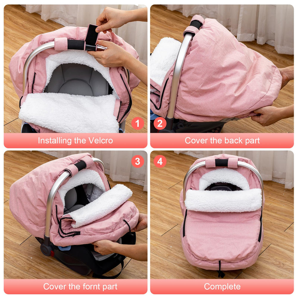 Kaseeous machine-washable cover for easy cleanup after outings