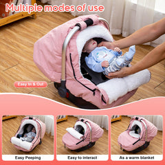 Kaseeous peeping window design lets you check baby while staying protected