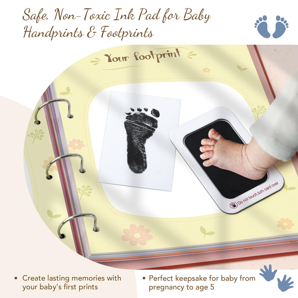 KASFALCI Themed sections guide memories from pregnancy to early school years.