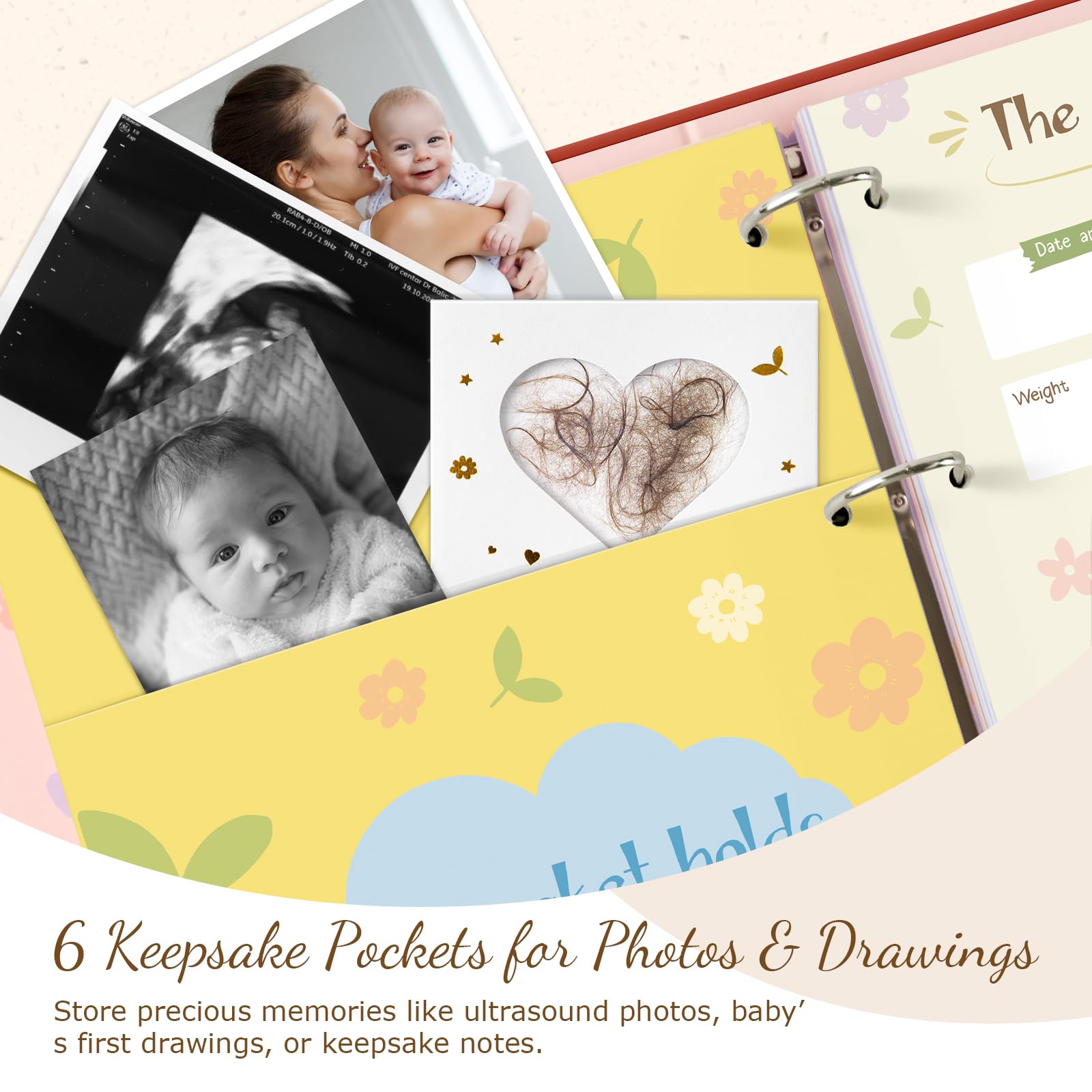 KASFALCI Umbilical cord bag features for precious newborn keepsakes.