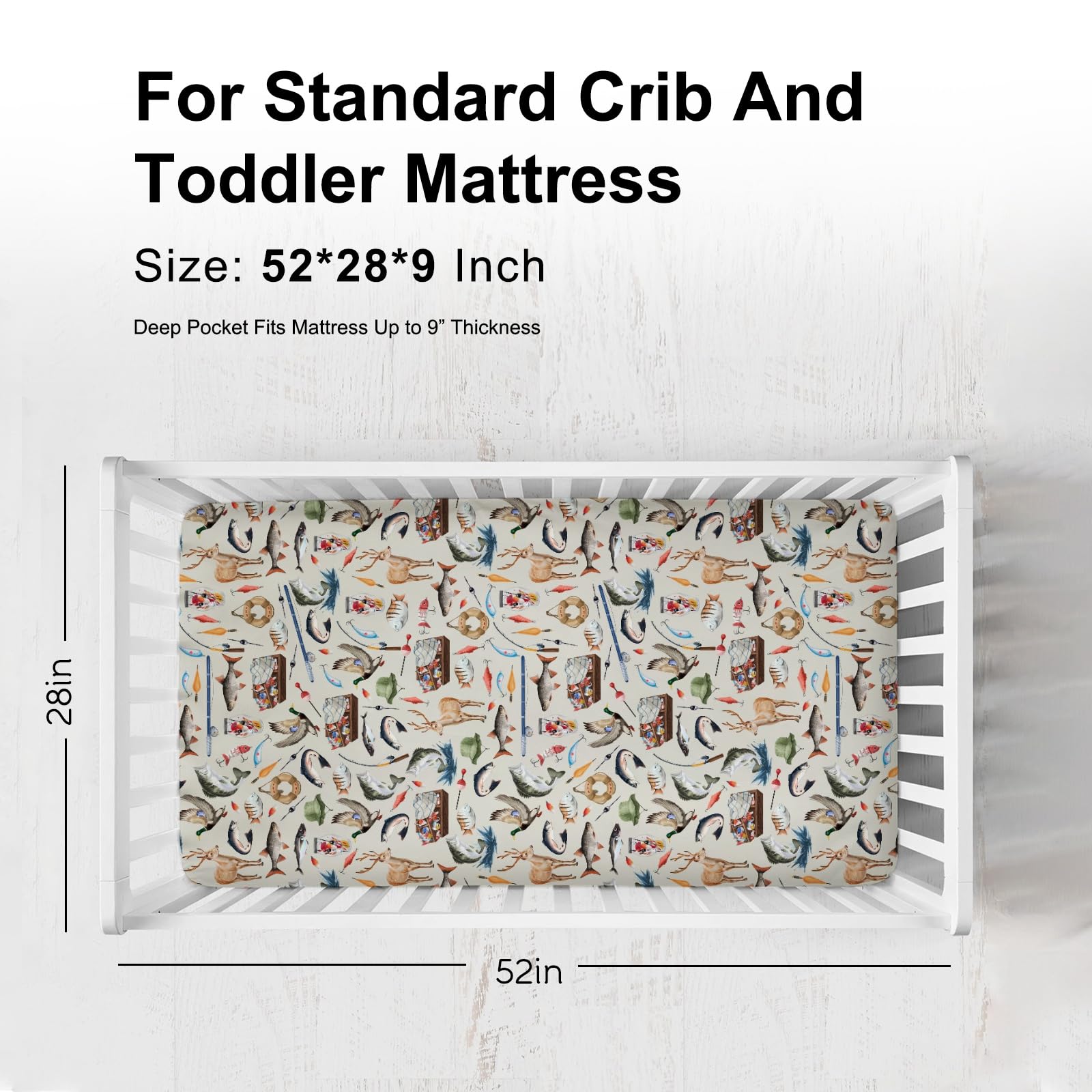 KASTLEE soft breathable crib sheets promote peaceful sleep through airy comfort
