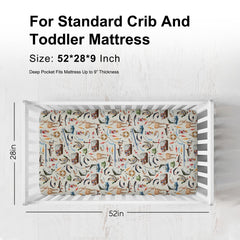 KASTLEE soft breathable crib sheets promote peaceful sleep through airy comfort