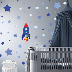 Kasubeso removable wall stickers stars leave no residue on smooth surfaces.