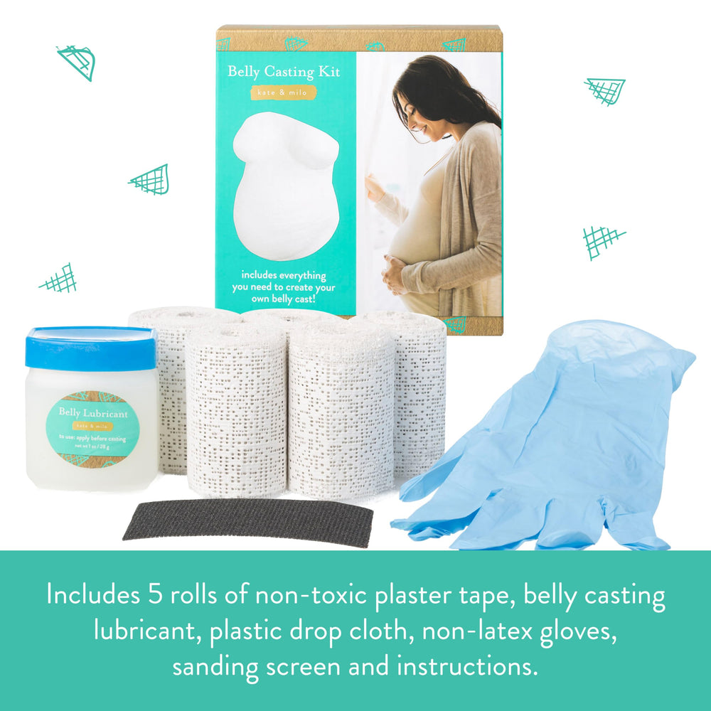 Kate & Milo belly cast lubricant for smooth, comfortable casting sessions.