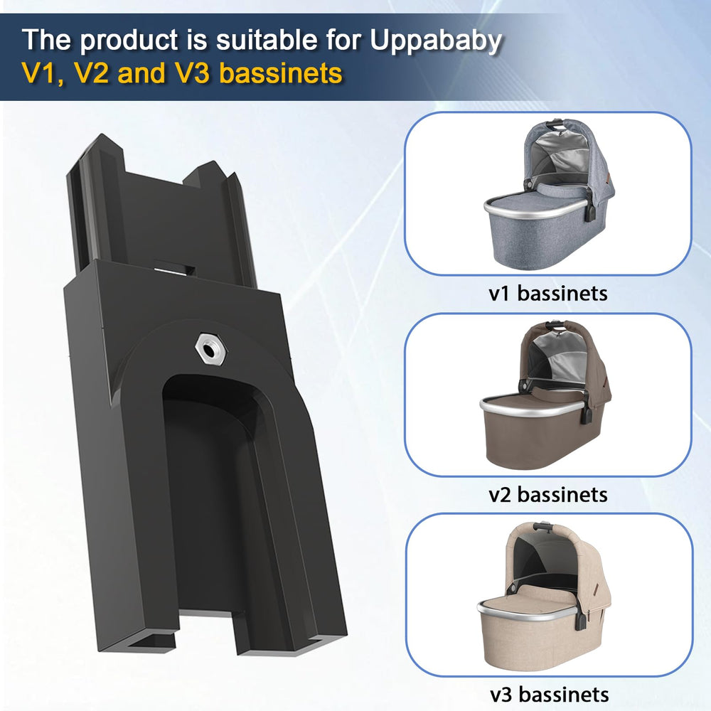 Katywixu nuna-swiv-compatibility highlights secure bassinet connection for swiv strollers.