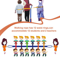 KAVIL walking rope adjustable waist belt provides comfortable, secure fits across sizes