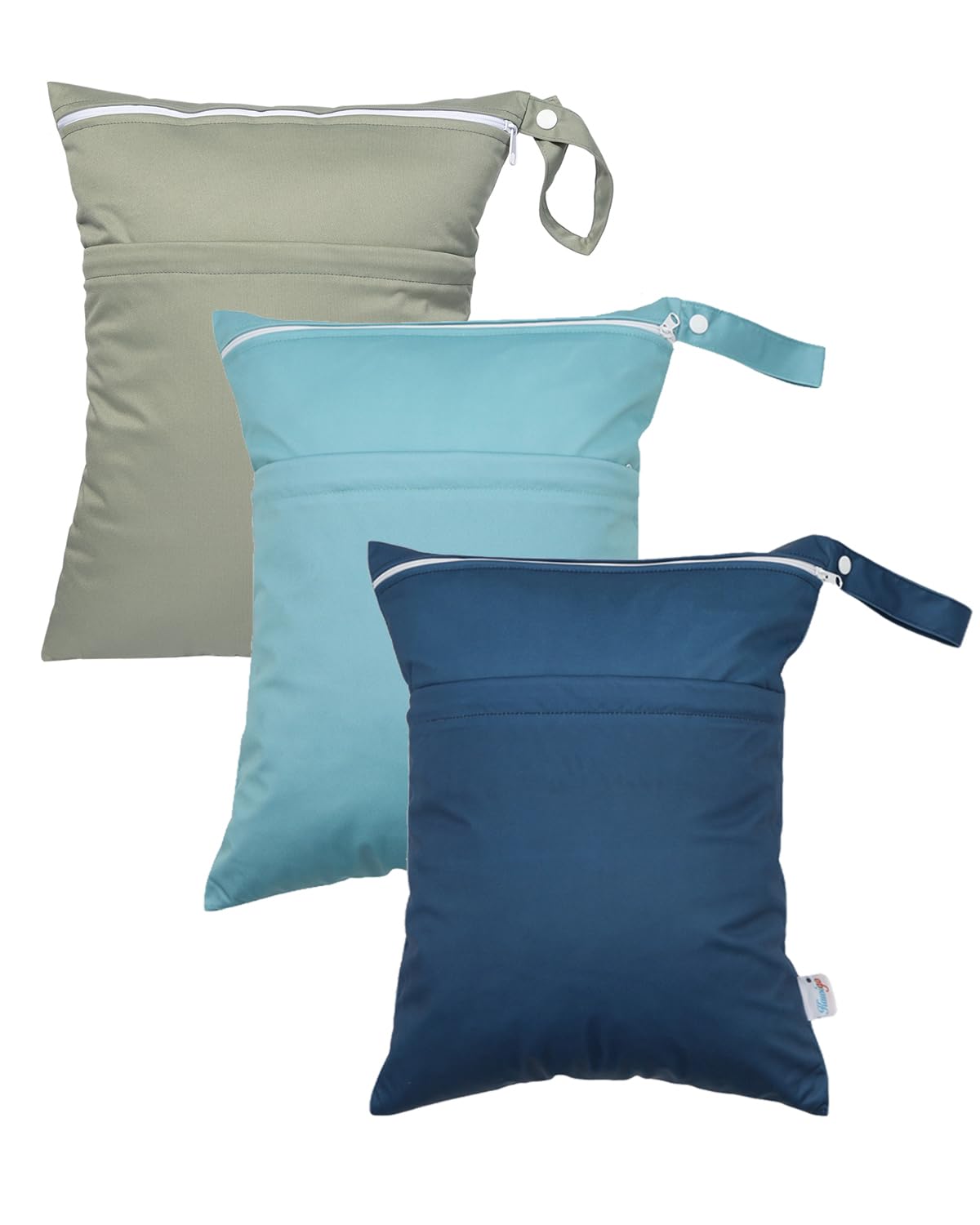 Kawigo wet dry bags 3pack organized travel storage for essentials.