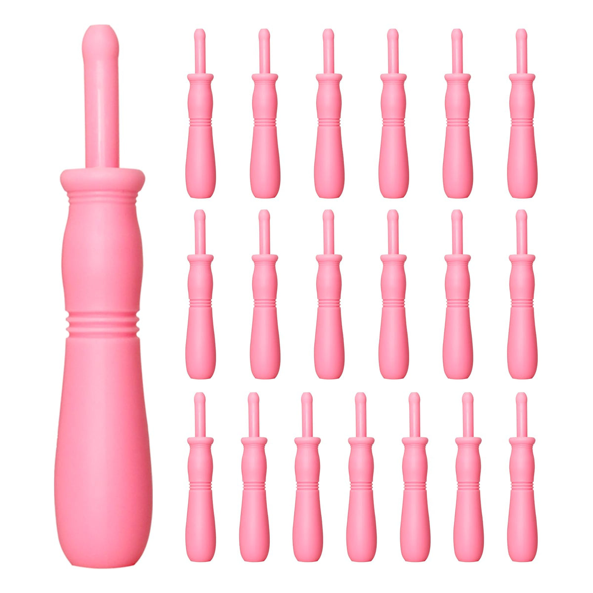 Kaxmyt baby gas relief soft-tip demonstrates gentle insertion for comfortable gas relief