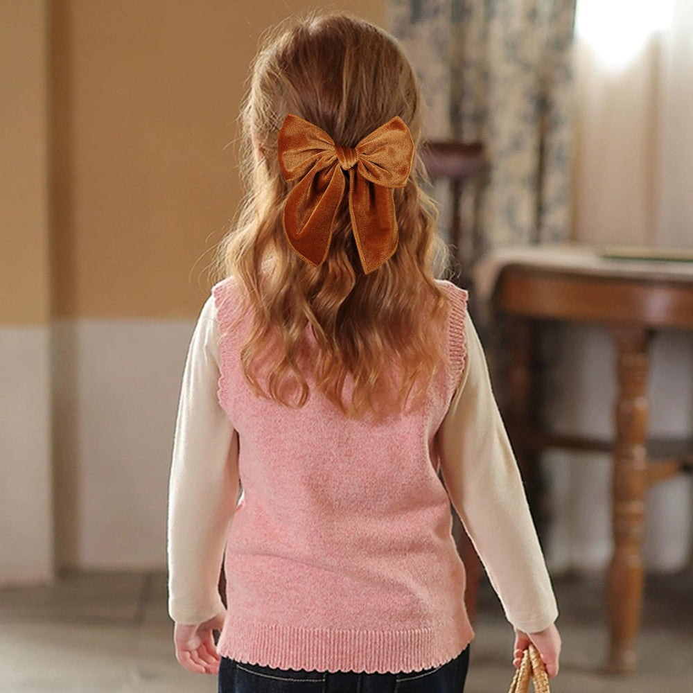 KCHIES baby toddler dress hairbow adds cute charm to everyday outfits