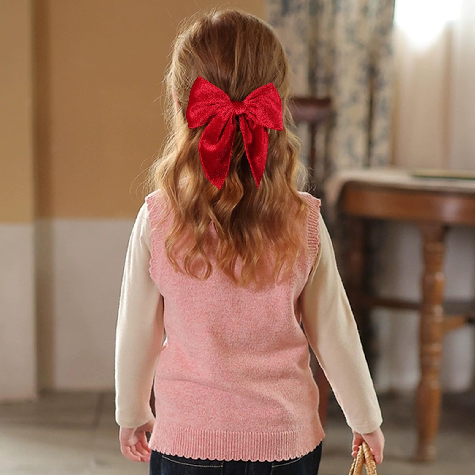 KCHIES velvet bows for babies to women, suited for holidays or photoshoots.