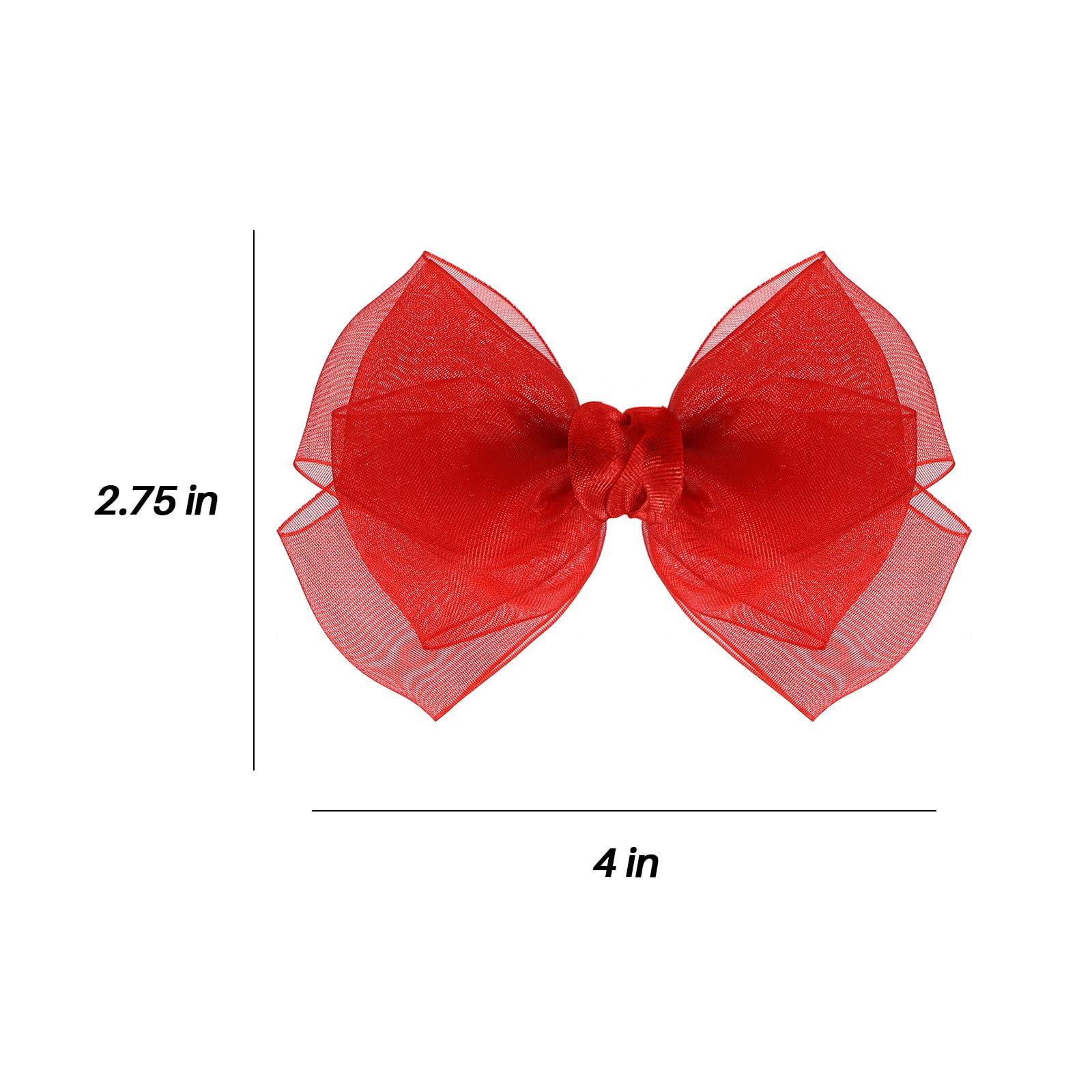 KCHIES 4in bows—lightweight comfort for daily wear on kids.