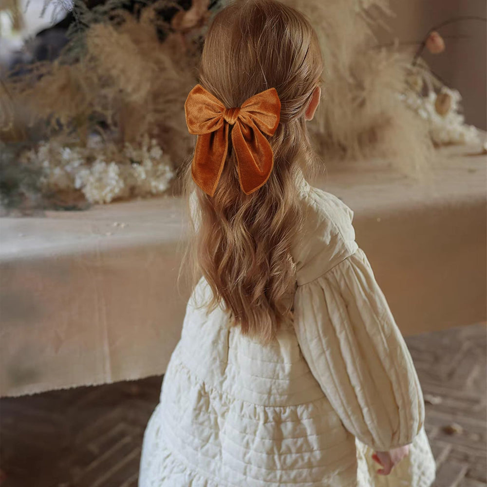KCHIES multicolor velvet bows offer versatile styling options for any occasion
