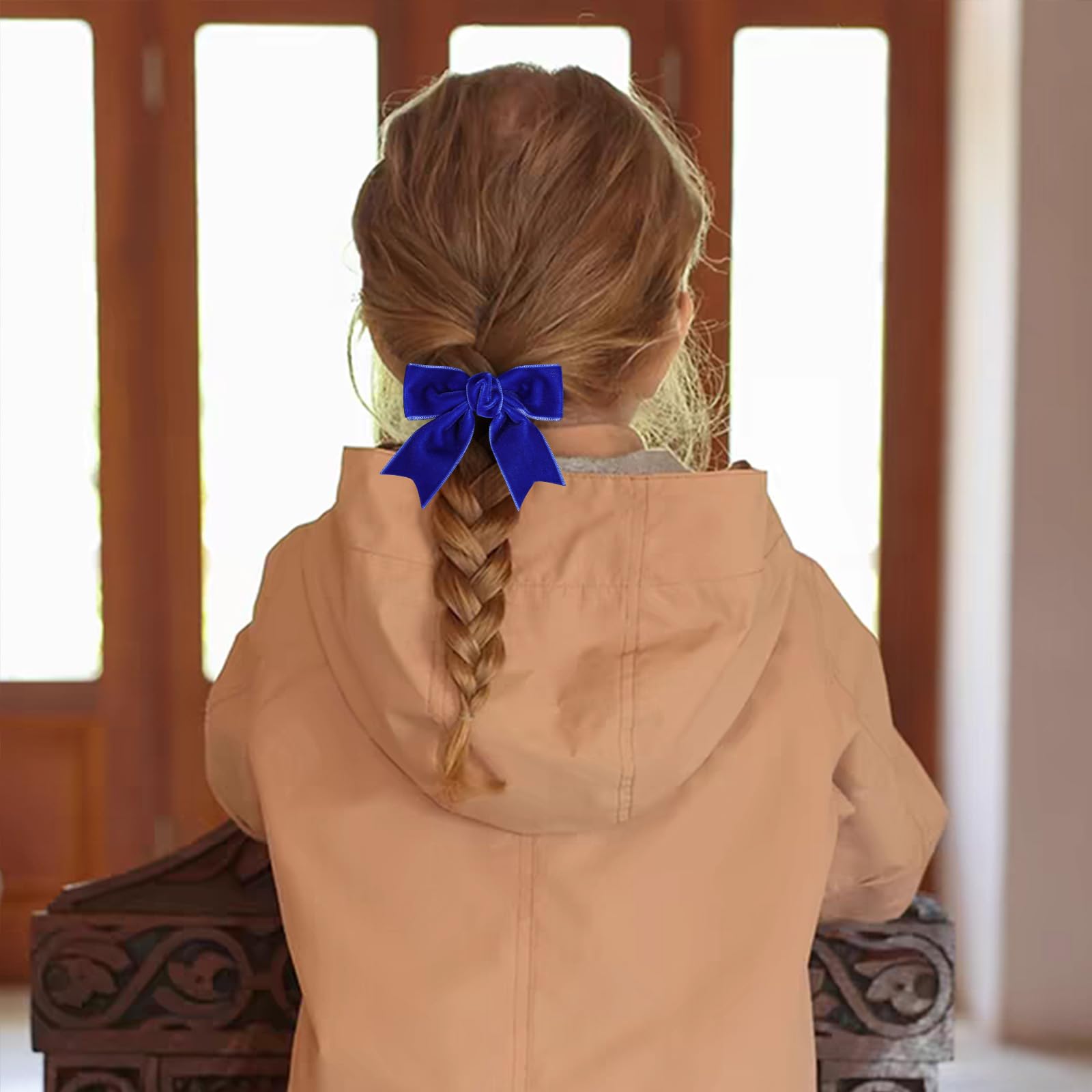 KCHIES velvet bow clip wedding-ready accessory adds charm to dresses