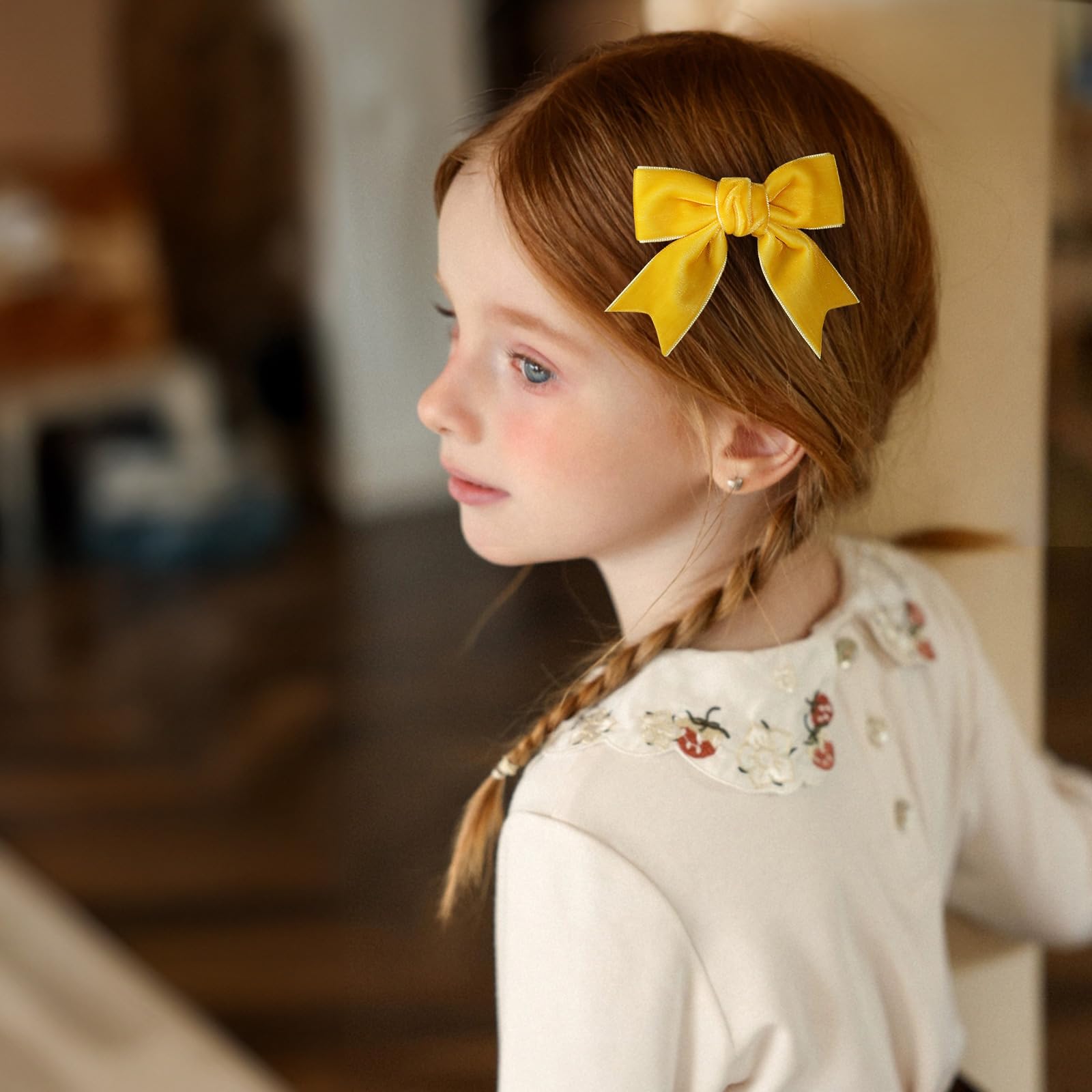 KCHIES two-pack velvet bows displayed together offering versatile color matching options.