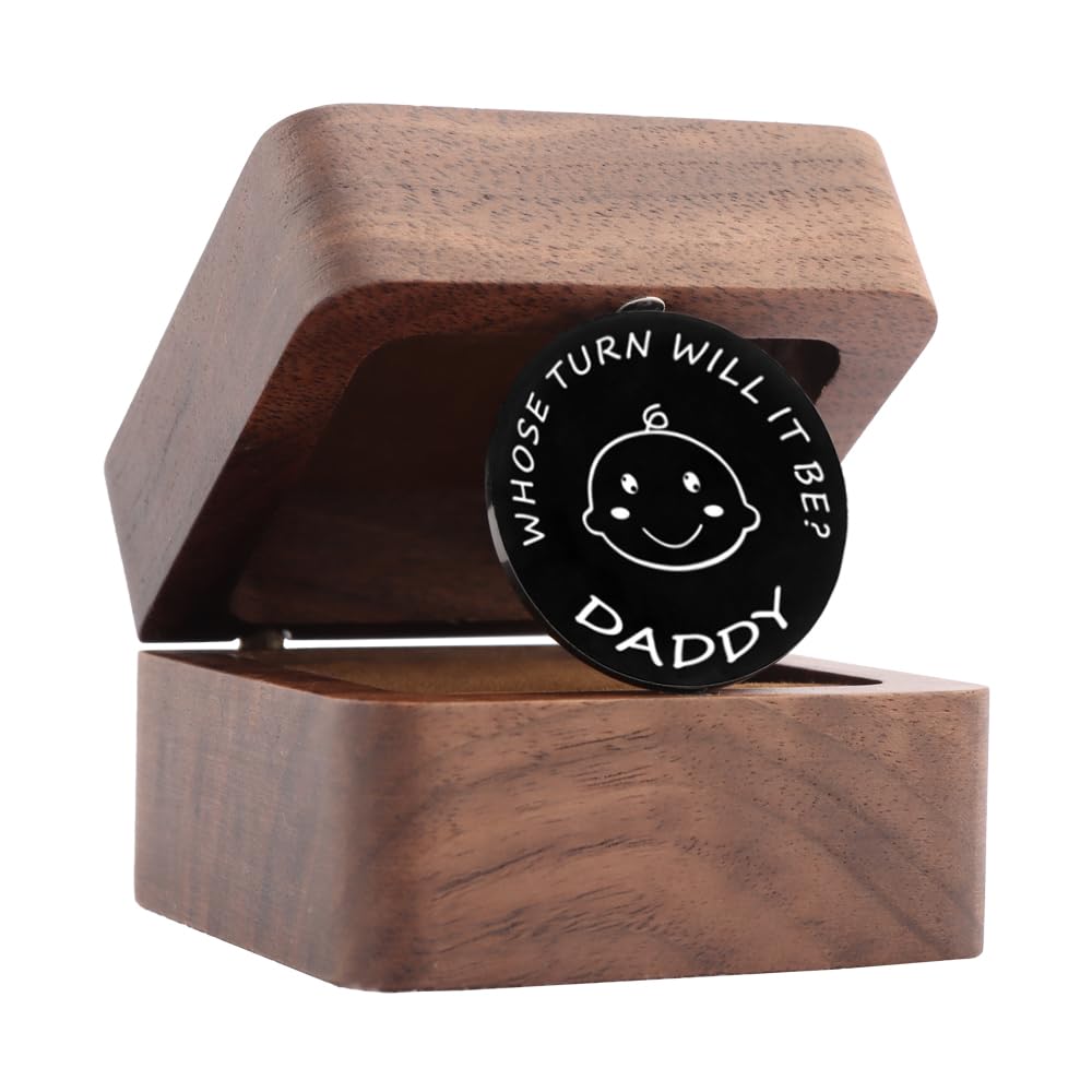 Kcrygogo decision-coin closeup, a compact late-night parenting decision aid.