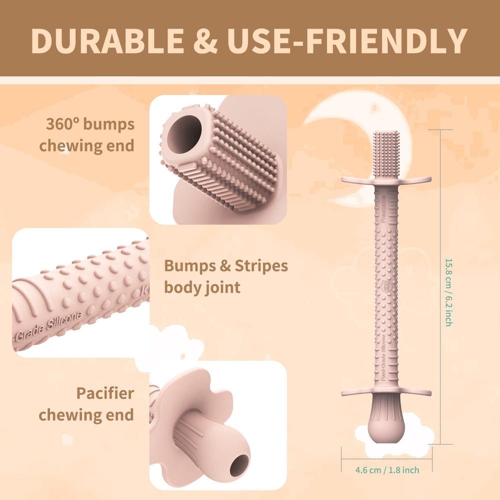 KDTOMOY mint teething tubes for sensory play and soothing bite